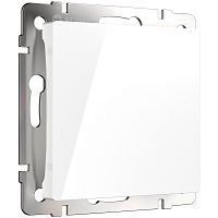 Заглушка без рамки Werkel белый глянцевый картинка